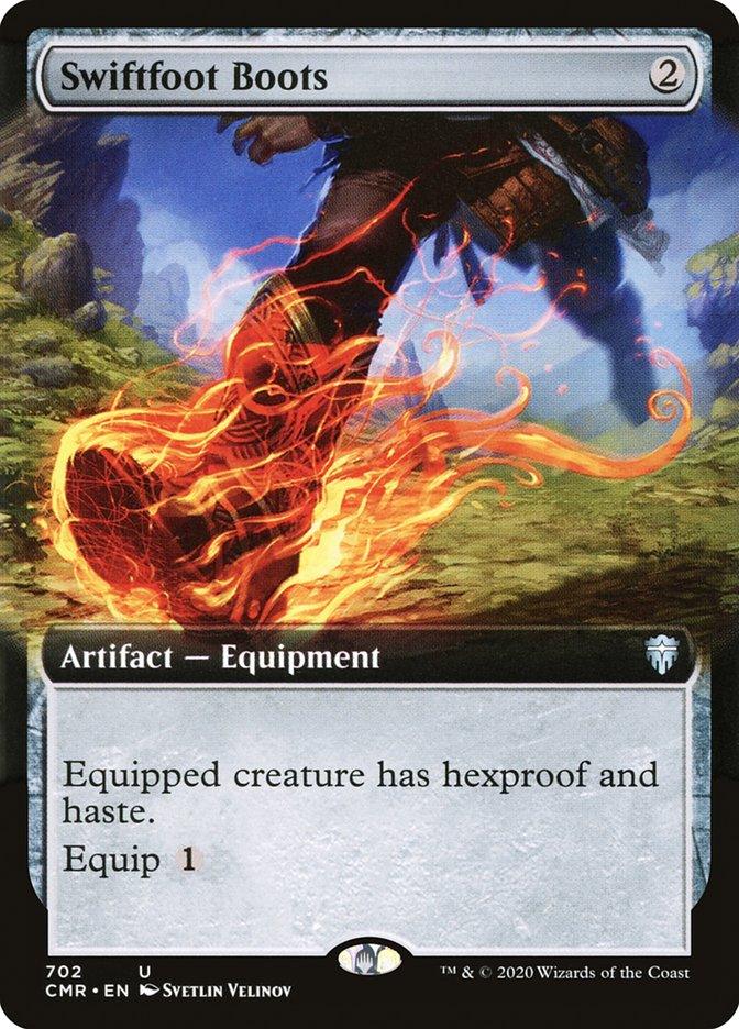 Swiftfoot Boots (Extended Art) [Commander Legends] - Trinity Hobby