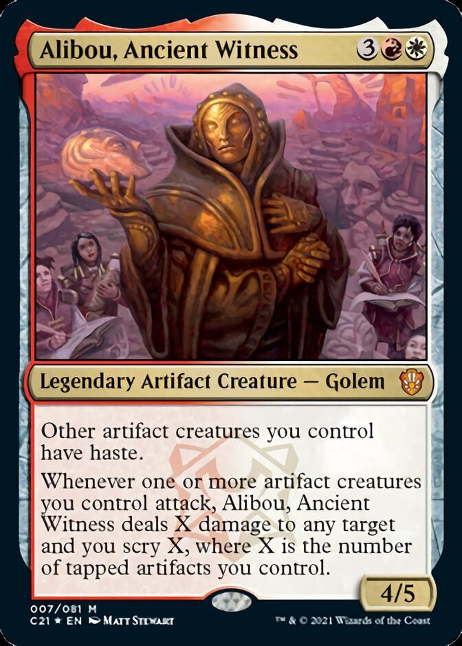 Alibou, Ancient Witness [Commander 2021] - Trinity Hobby