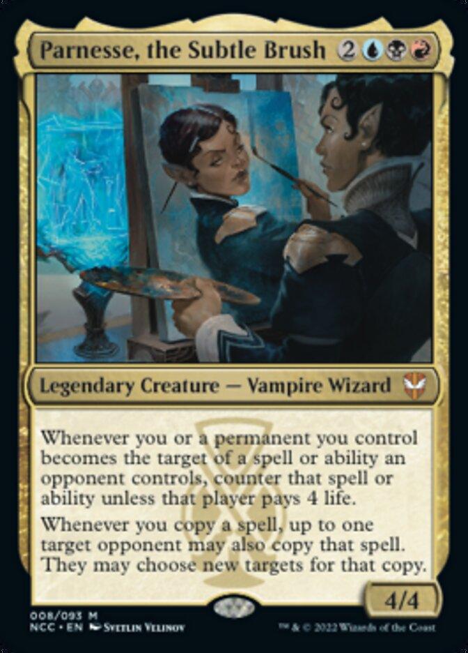 Parnesse, the Subtle Brush [Streets of New Capenna Commander] - Trinity Hobby