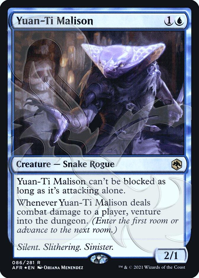 Yuan-Ti Malison (Ampersand Promo) [Dungeons & Dragons: Adventures in the Forgotten Realms Promos] - Trinity Hobby