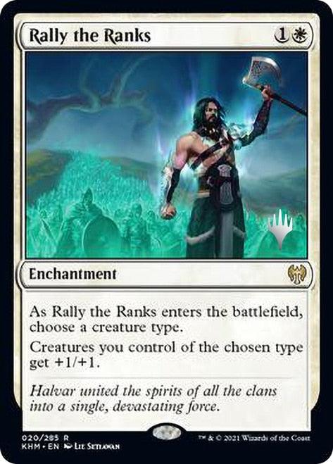 Rally the Ranks (Promo Pack) [Kaldheim Promos] - Trinity Hobby
