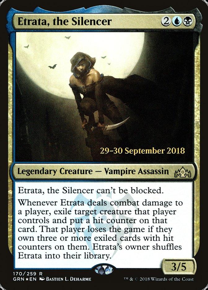 Etrata, the Silencer [Guilds of Ravnica Prerelease Promos] - Trinity Hobby