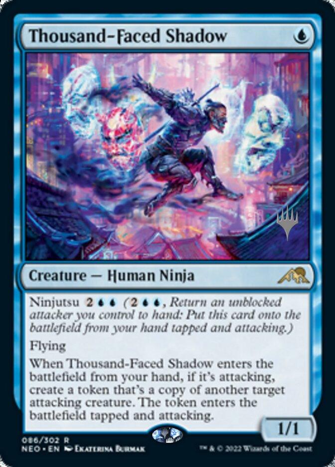 Thousand-Faced Shadow (Promo Pack) [Kamigawa: Neon Dynasty Promos] - Trinity Hobby
