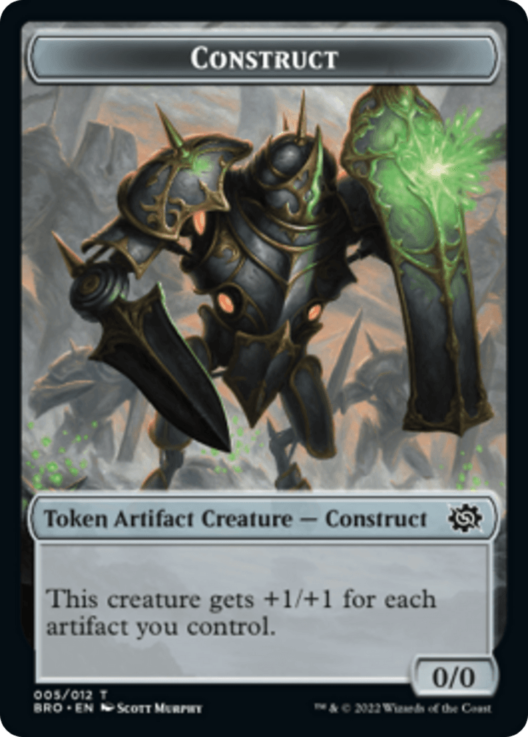 Construct Token (005) [The Brothers' War Tokens] - Trinity Hobby
