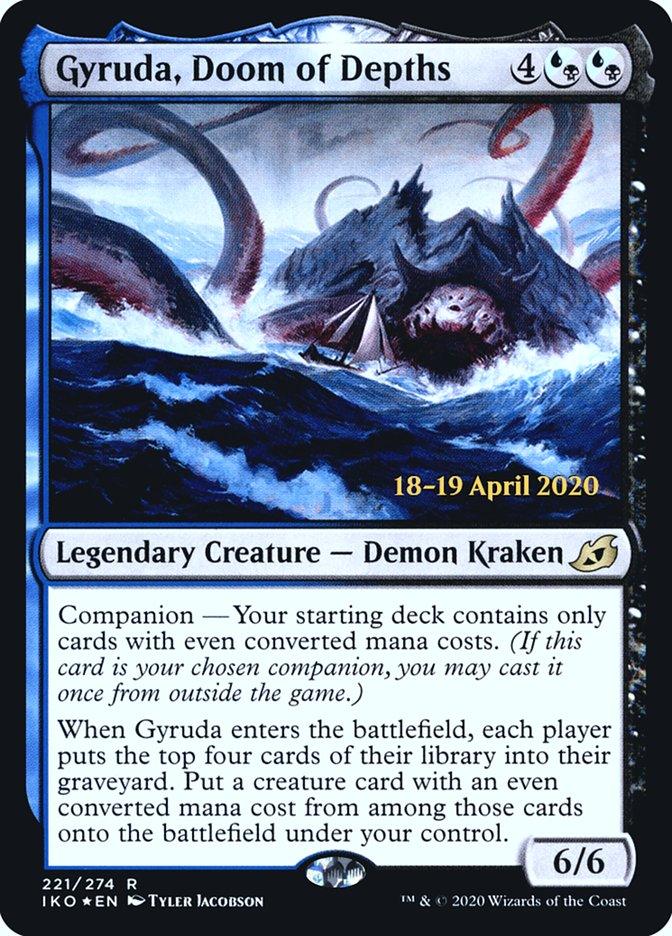 Gyruda, Doom of Depths [Ikoria: Lair of Behemoths Prerelease Promos] - Trinity Hobby