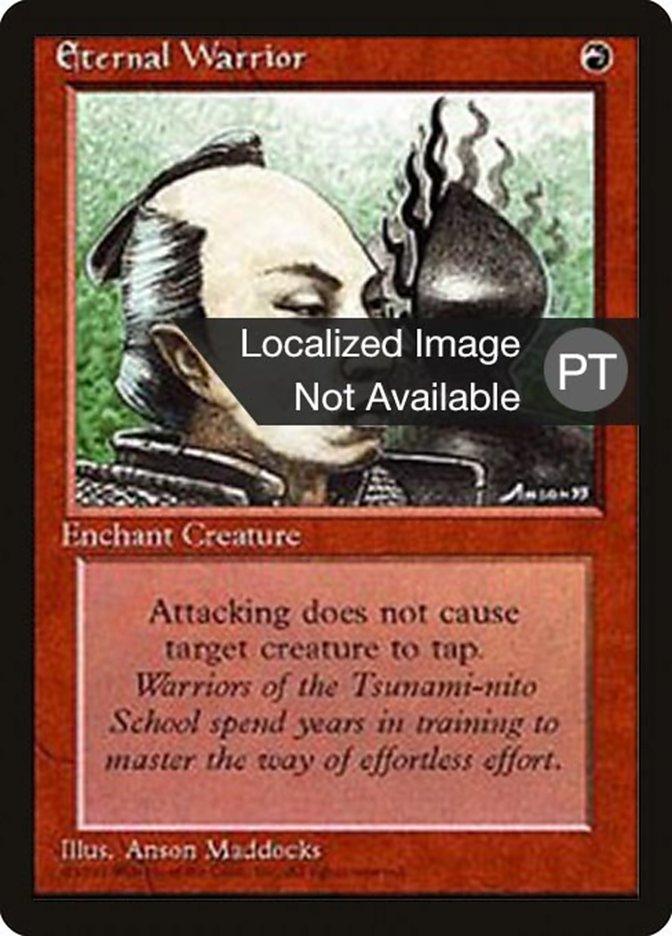 Eternal Warrior [Fourth Edition (Foreign Black Border)] - Trinity Hobby