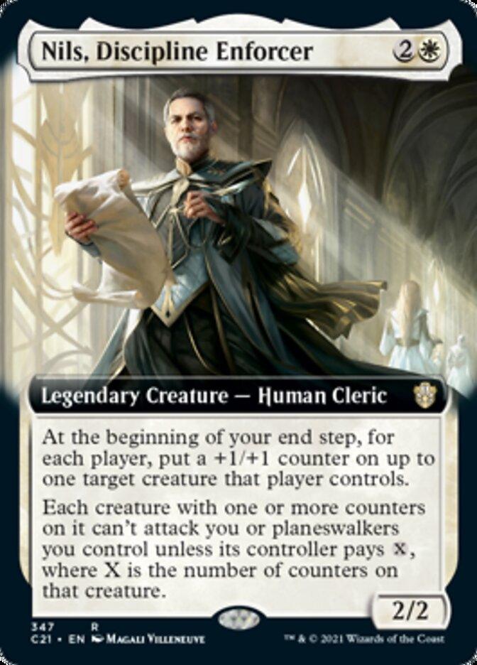 Nils, Discipline Enforcer (Extended Art) [Commander 2021] - Trinity Hobby