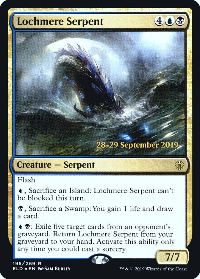 Lochmere Serpent [Throne of Eldraine Prerelease Promos] - Trinity Hobby