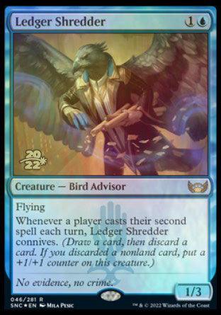 Ledger Shredder [Streets of New Capenna Prerelease Promos] - Trinity Hobby
