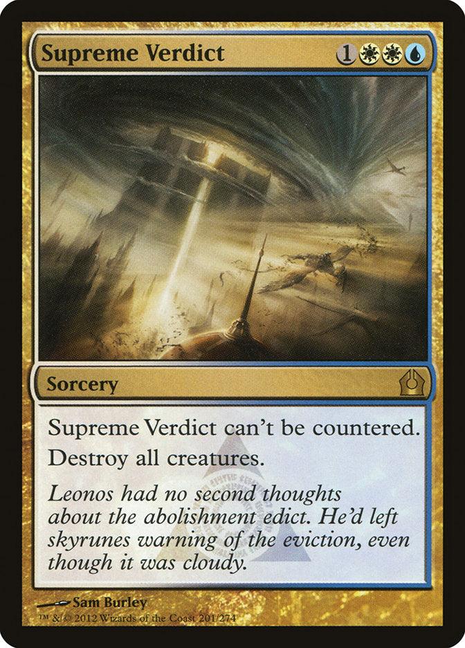 Supreme Verdict [Return to Ravnica] - Trinity Hobby
