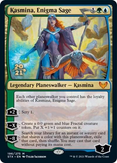 Kasmina, Enigma Sage [Strixhaven: School of Mages Prerelease Promos] - Trinity Hobby