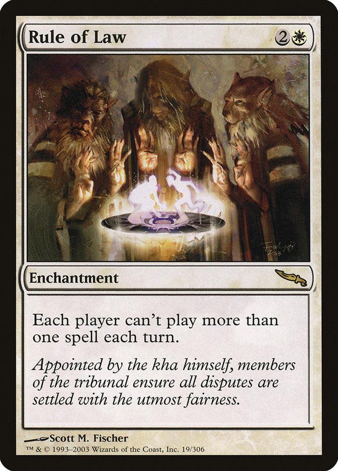 Rule of Law [Mirrodin] - Trinity Hobby