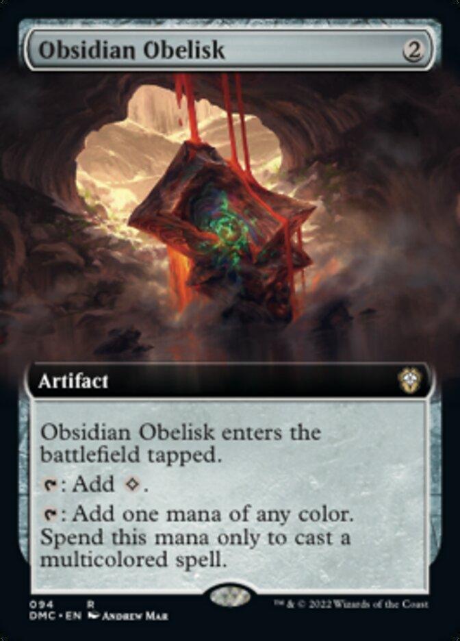 Obsidian Obelisk (Extended Art) [Dominaria United Commander] - Trinity Hobby