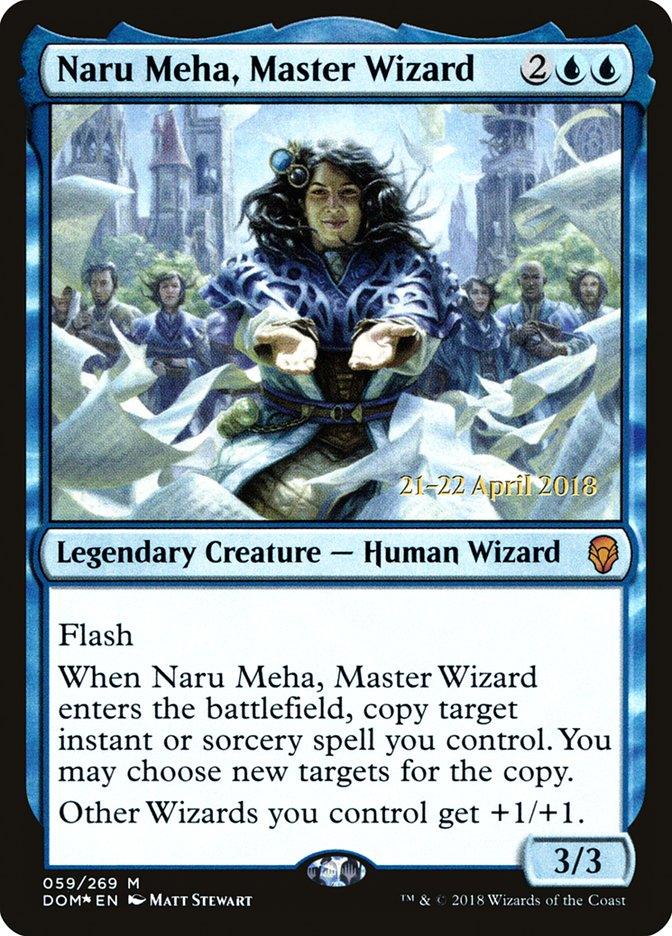 Naru Meha, Master Wizard [Dominaria Prerelease Promos] - Trinity Hobby