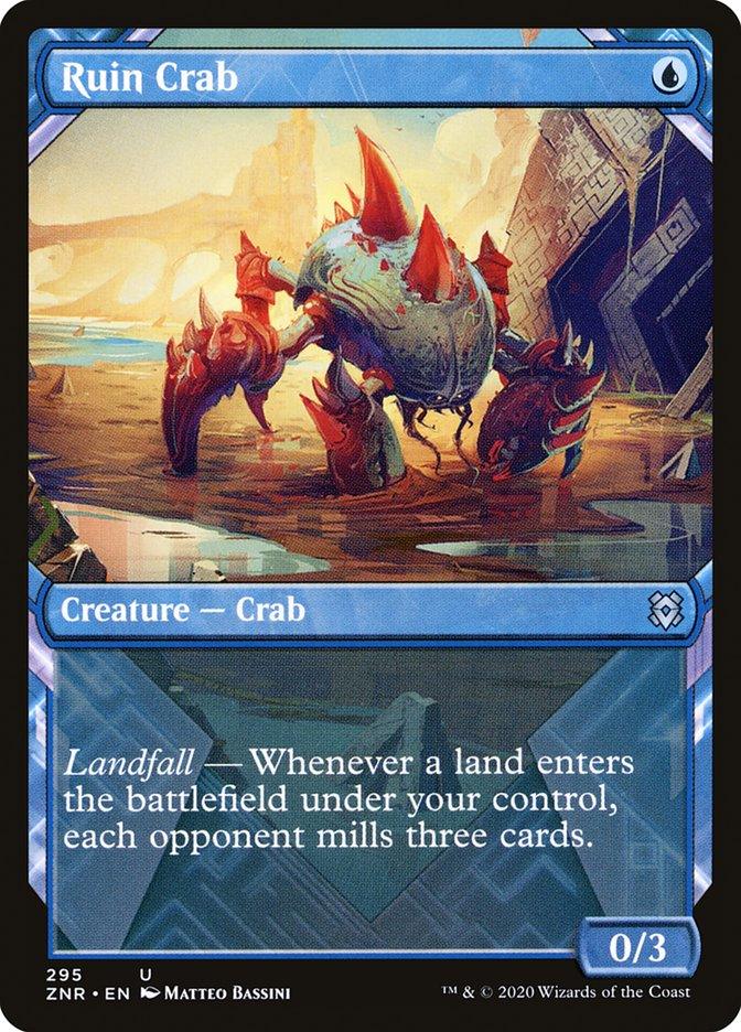 Ruin Crab (Showcase) [Zendikar Rising] - Trinity Hobby