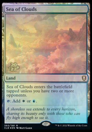Sea of Clouds [Commander Legends: Battle for Baldur's Gate Prerelease Promos] - Trinity Hobby