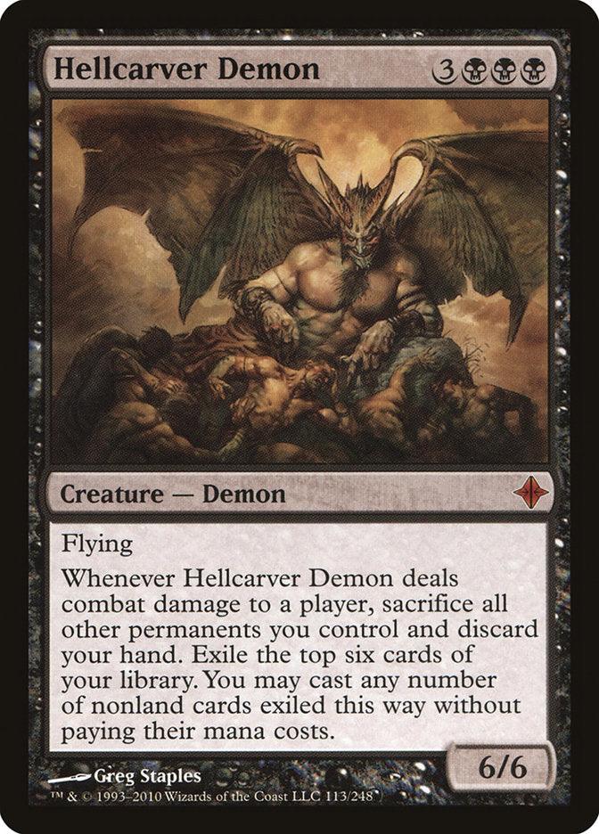 Hellcarver Demon [Rise of the Eldrazi] - Trinity Hobby