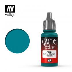 GAME COLOR 024 : TURQUOISE (17ml) - Trinity Hobby