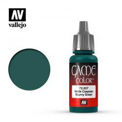 GAME COLOR 027 : SCURVY GREEN (17ml) - Trinity Hobby