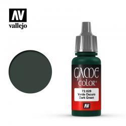 GAME COLOR 028 : DARK GREEN (17ml) - Trinity Hobby