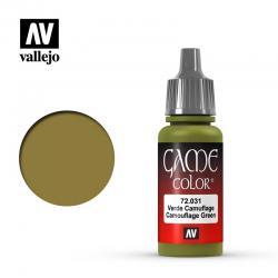 GAME COLOR 031 : CAMOUFLAGE GREEN (17ml) - Trinity Hobby