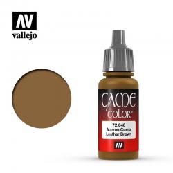 GAME COLOR 040 : LEATHER BROWN (17ml) - Trinity Hobby