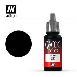 GAME COLOR 051 : BLACK (17ml) - Trinity Hobby