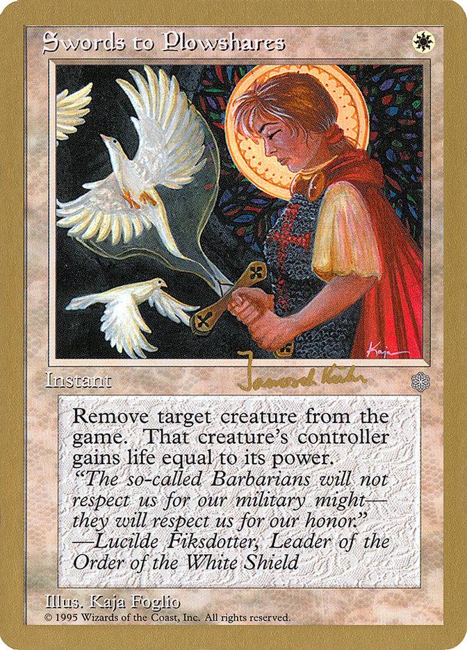 Swords to Plowshares (Janosch Kuhn) [World Championship Decks 1997] - Trinity Hobby
