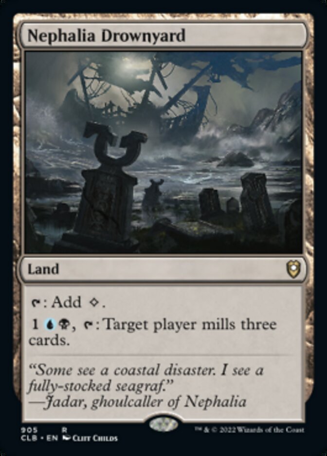 Nephalia Drownyard [Commander Legends: Battle for Baldur's Gate] - Trinity Hobby
