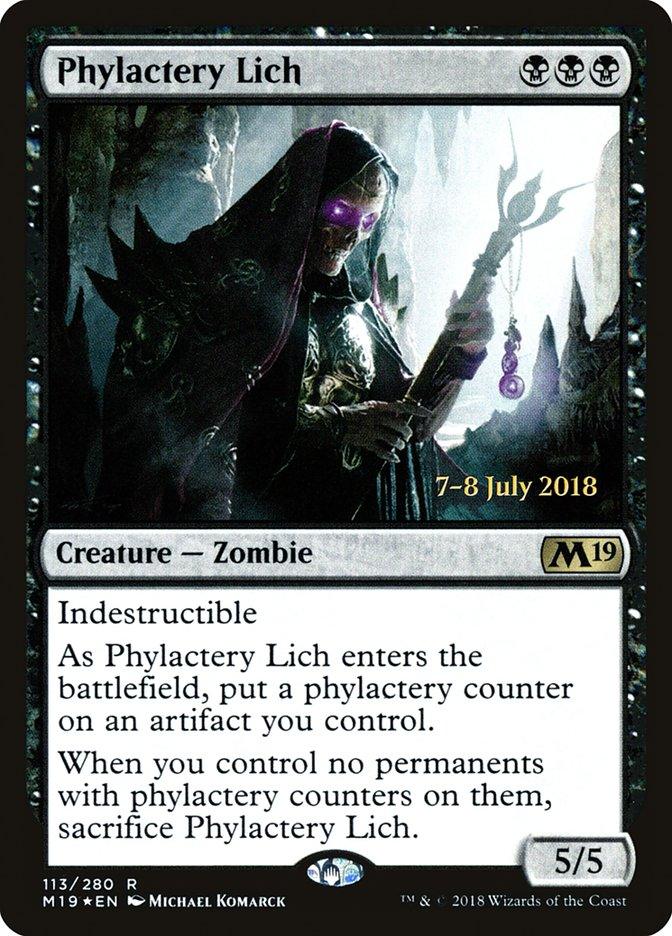 Phylactery Lich [Core Set 2019 Prerelease Promos] - Trinity Hobby