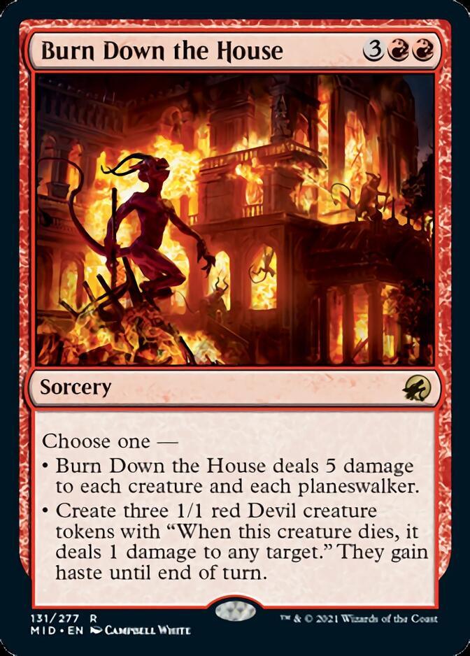 Burn Down the House [Innistrad: Midnight Hunt] - Trinity Hobby