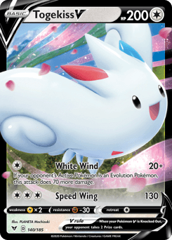 Togekiss V (140/185) [Sword & Shield: Vivid Voltage] - Trinity Hobby