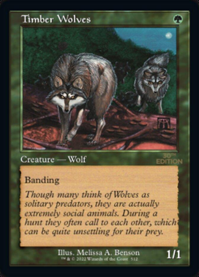 Timber Wolves (Retro) [30th Anniversary Edition] - Trinity Hobby