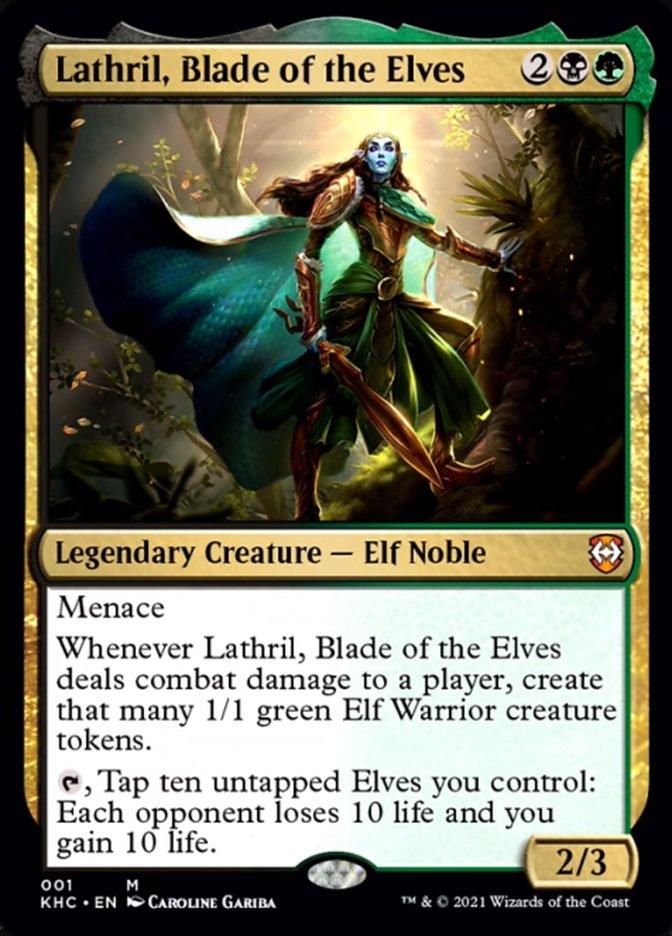 Lathril, Blade of the Elves [Kaldheim Commander] - Trinity Hobby