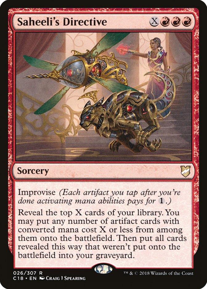 Saheeli's Directive [Commander 2018] - Trinity Hobby