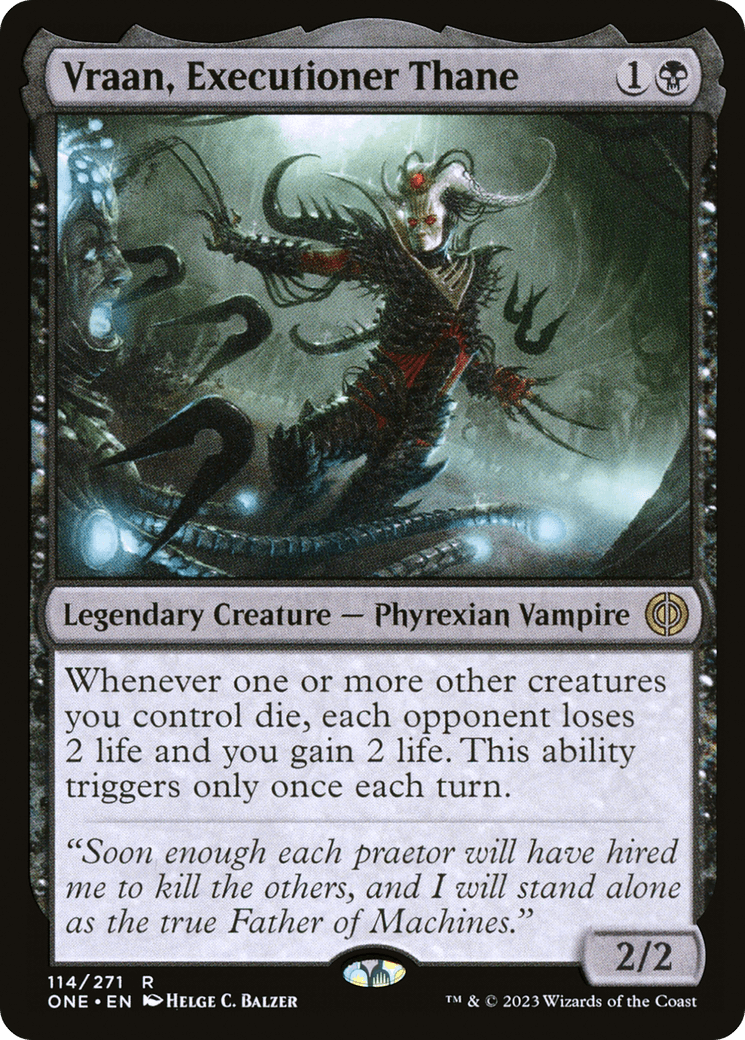 Vraan, Executioner Thane [Phyrexia: All Will Be One] - Trinity Hobby