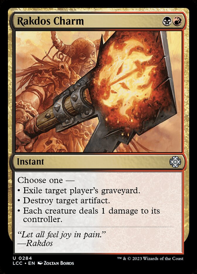 Rakdos Charm [The Lost Caverns of Ixalan Commander] - Trinity Hobby