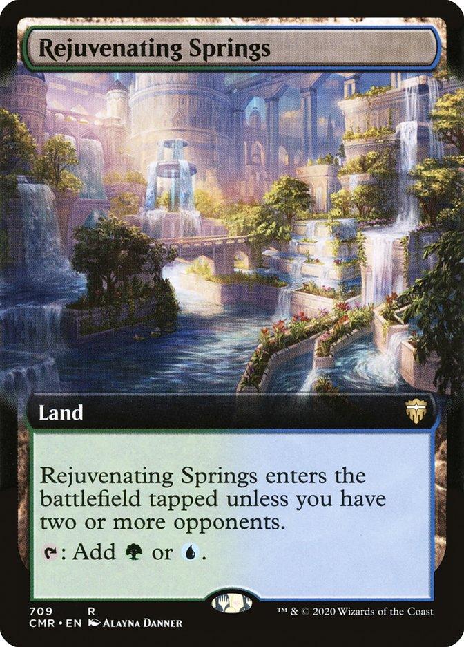 Rejuvenating Springs (Extended Art) [Commander Legends] - Trinity Hobby