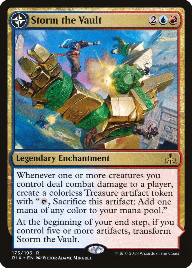 Storm the Vault // Vault of Catlacan [Rivals of Ixalan] - Trinity Hobby