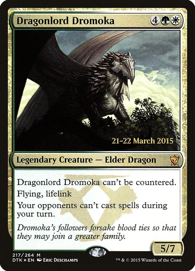 Dragonlord Dromoka [Dragons of Tarkir Prerelease Promos] - Trinity Hobby
