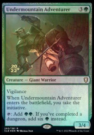 Undermountain Adventurer [Commander Legends: Battle for Baldur's Gate Prerelease Promos] - Trinity Hobby
