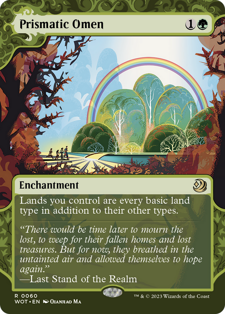 Prismatic Omen [Wilds of Eldraine: Enchanting Tales] - Trinity Hobby
