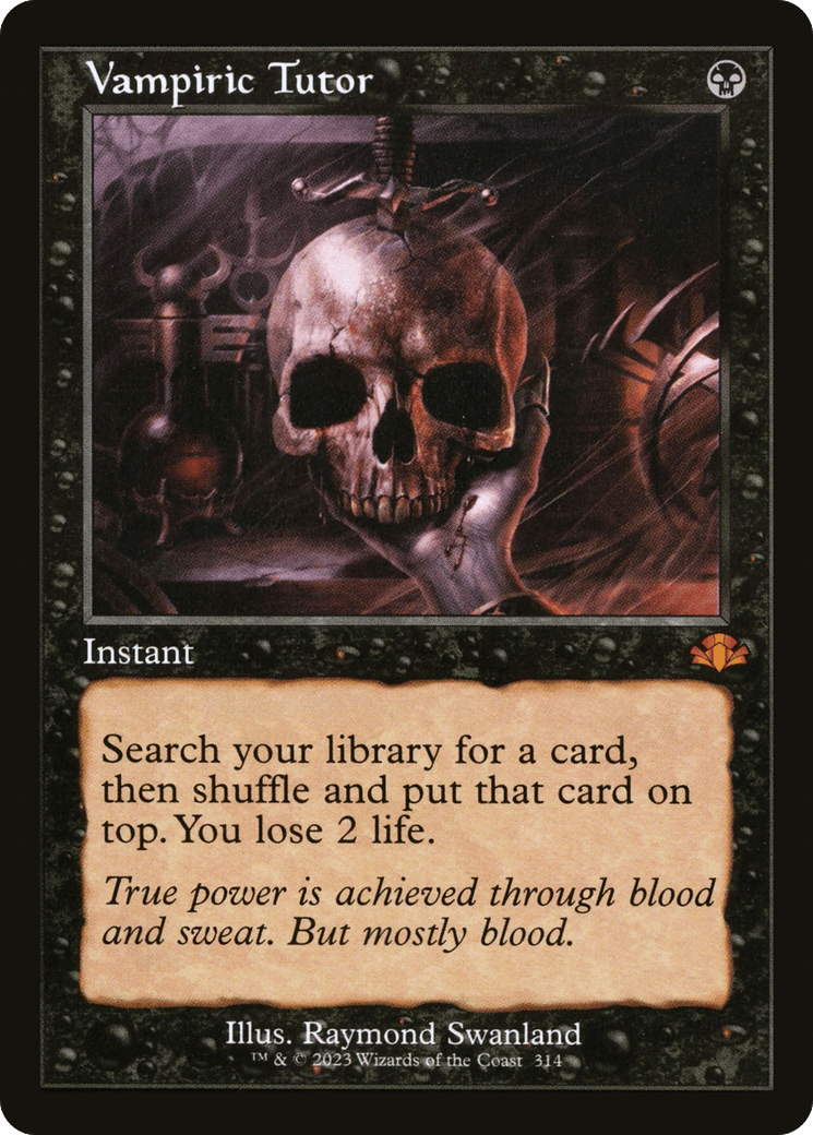Vampiric Tutor (Retro) [Dominaria Remastered] - Trinity Hobby