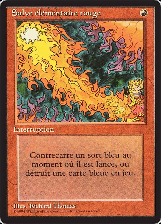 Red Elemental Blast [Foreign Black Border] - Trinity Hobby
