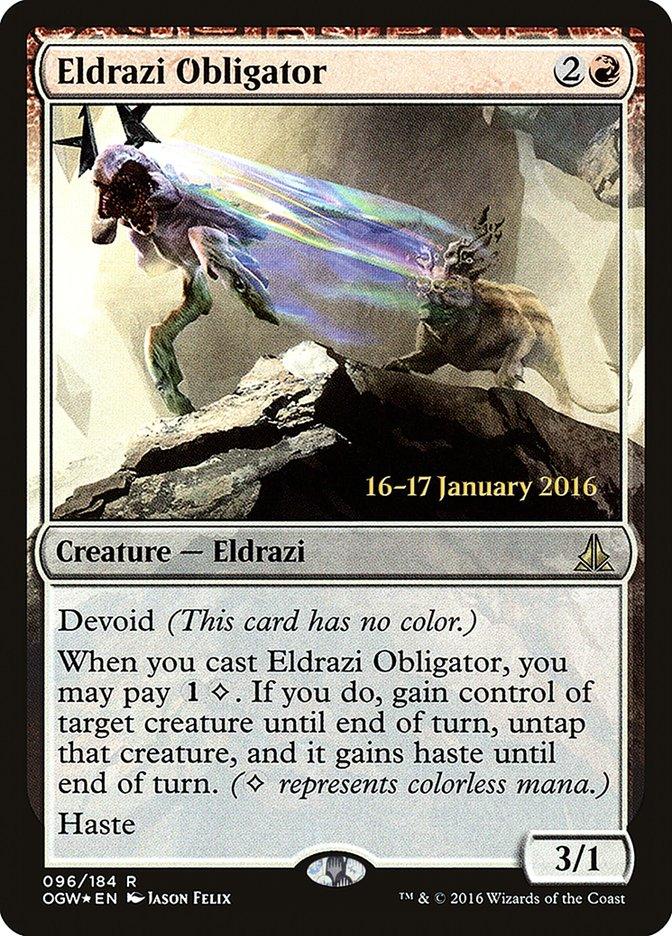 Eldrazi Obligator [Oath of the Gatewatch Prerelease Promos] - Trinity Hobby