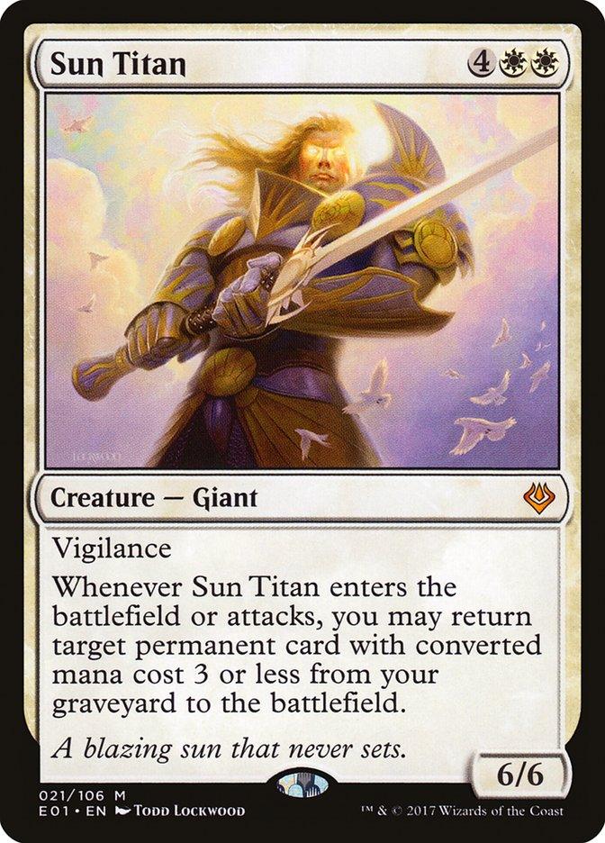 Sun Titan [Archenemy: Nicol Bolas] - Trinity Hobby