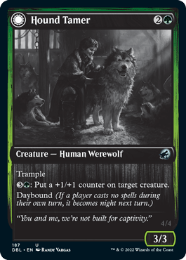 Hound Tamer // Untamed Pup [Innistrad: Double Feature] - Trinity Hobby