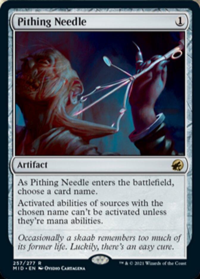 Pithing Needle [Innistrad: Midnight Hunt] - Trinity Hobby
