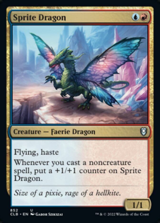 Sprite Dragon [Commander Legends: Battle for Baldur's Gate] - Trinity Hobby