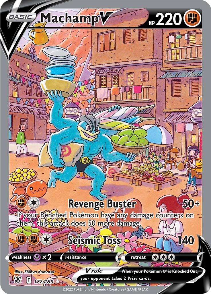 Machamp V (172/189) [Sword & Shield: Astral Radiance] - Trinity Hobby